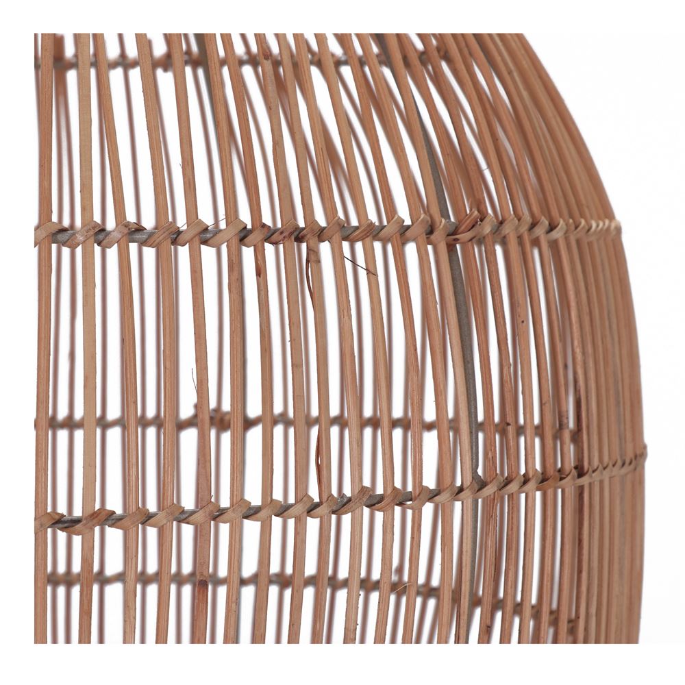 PANTALLA LÁMPARA DE RATÁN ALICE estilo Mediterráneo. 3