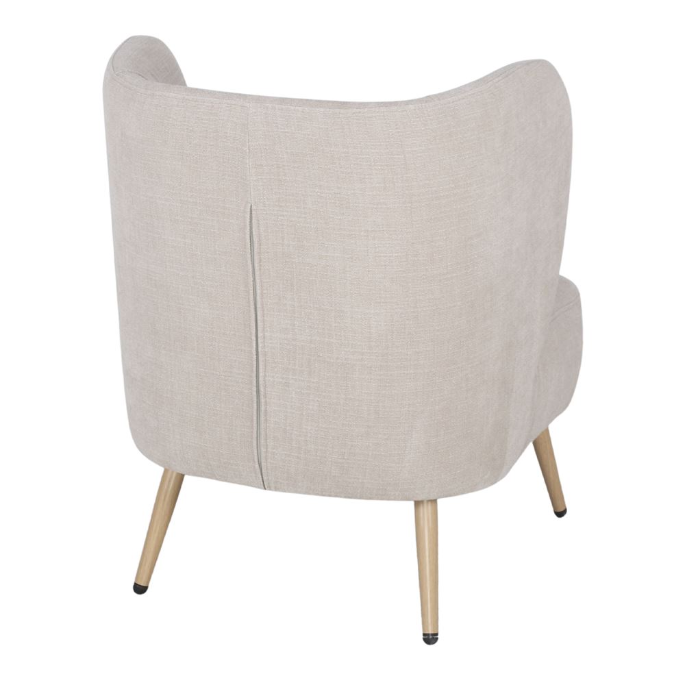 SILLÓN TAPIZADO DAKOTA - Marfil 4