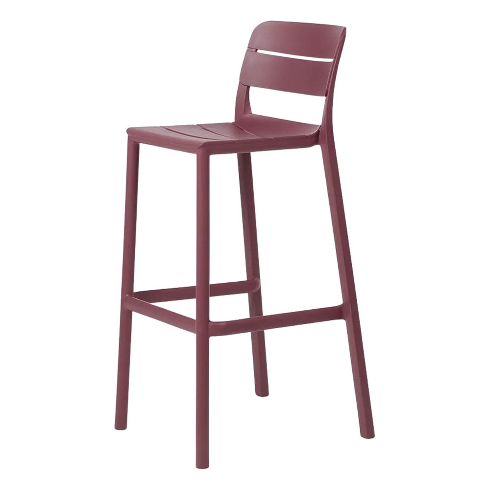 misterwils-taburete-alto-exterior-casiapi-borgoña TABURETE ALTO DE EXTERIOR CASIAPI apilable. 4