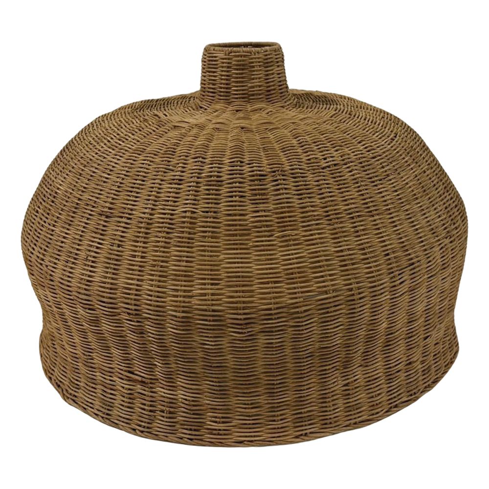 PANTALLA LÁMPARA DE RATÁN LORETO estilo Mediterráneo. 1