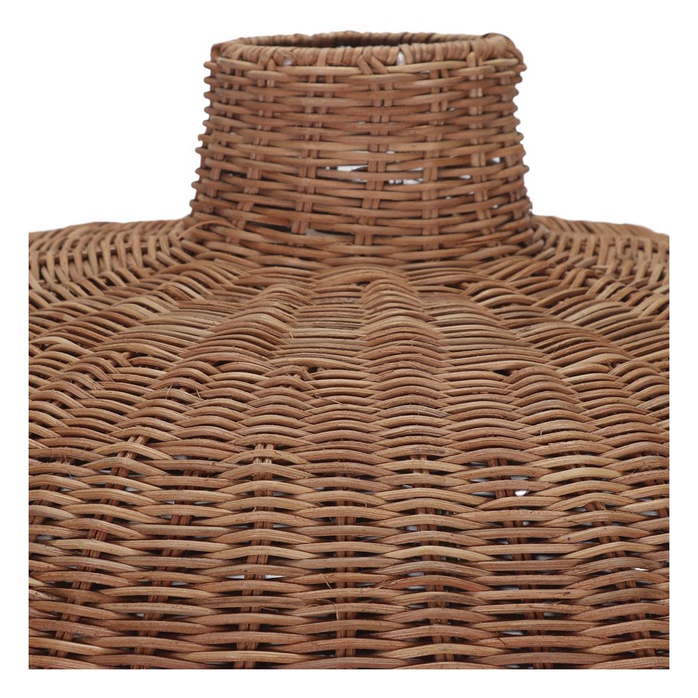 PANTALLA LÁMPARA DE RATÁN LORETO estilo Mediterráneo. 2