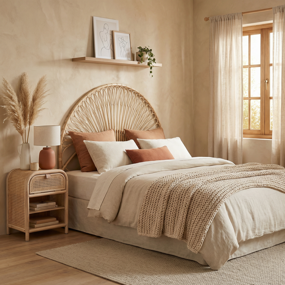 CABECERO BASKET MESITA LINDSEY Foto ambiente abril 2026