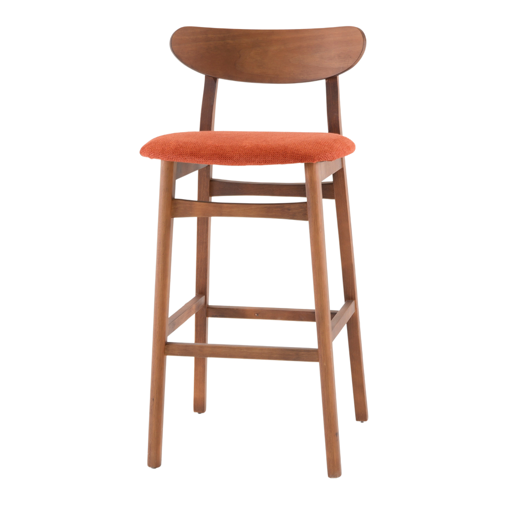 MULINES HIGH WOODEN STOOL Nordic style